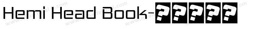 Hemi Head Book字体转换